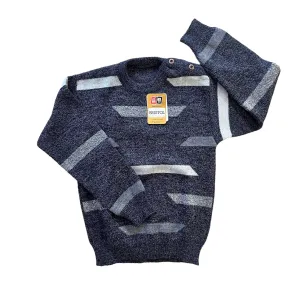 1980's Grey Jumper / 8-10 Years