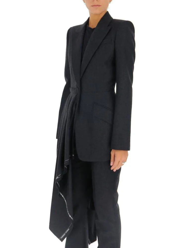 Alexander McQueen Asymmetric Frock Coat