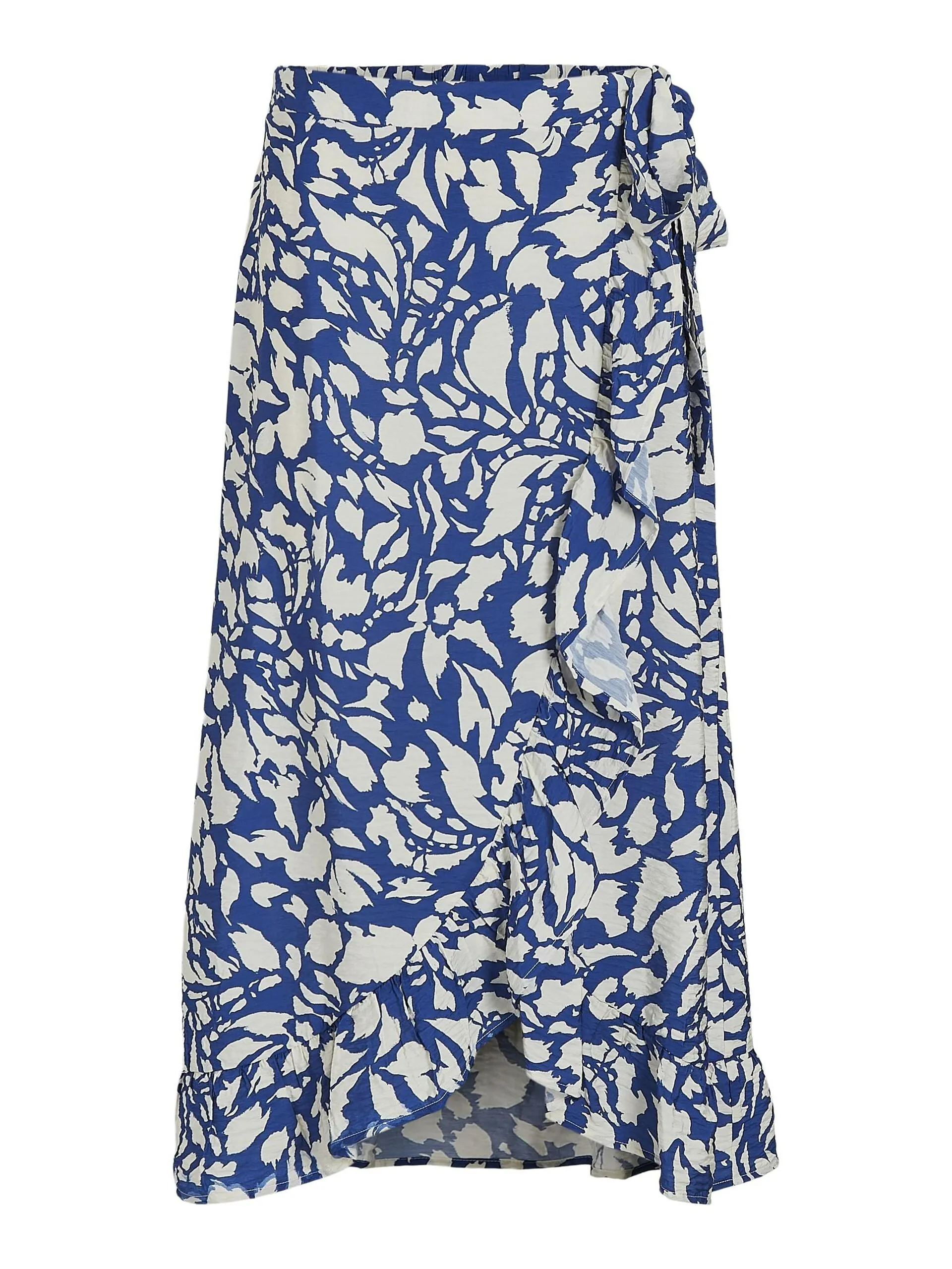 Ally Midi Skirt (Mazarine Blue/Birch)