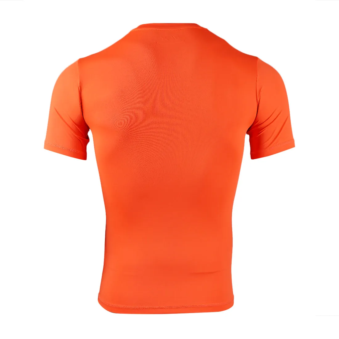 ALX Men's Tight Short Sleeve Top ORANGE