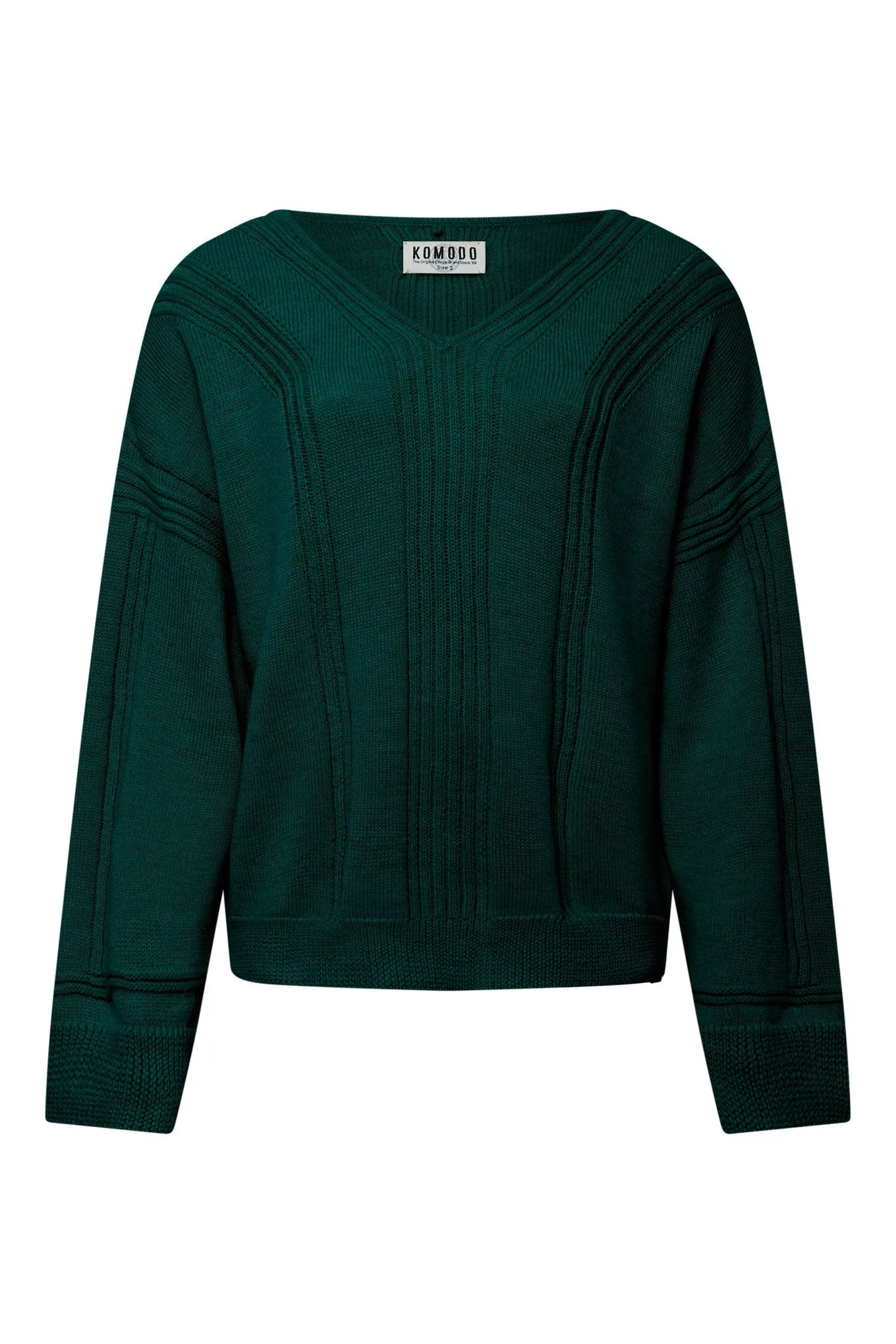 Anya Fine Merino Wool Jumper Ivy