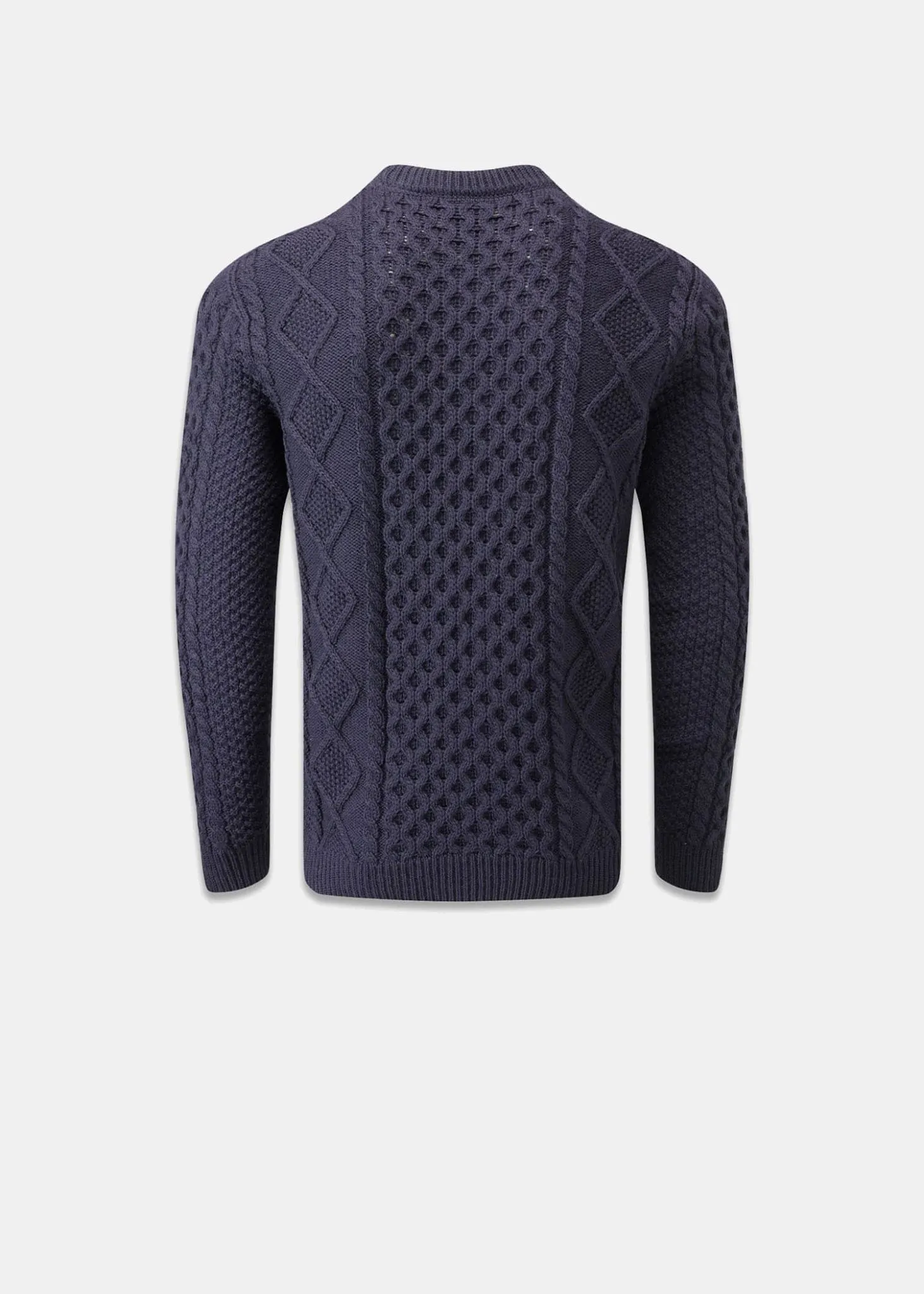 Aran Jumper Navy