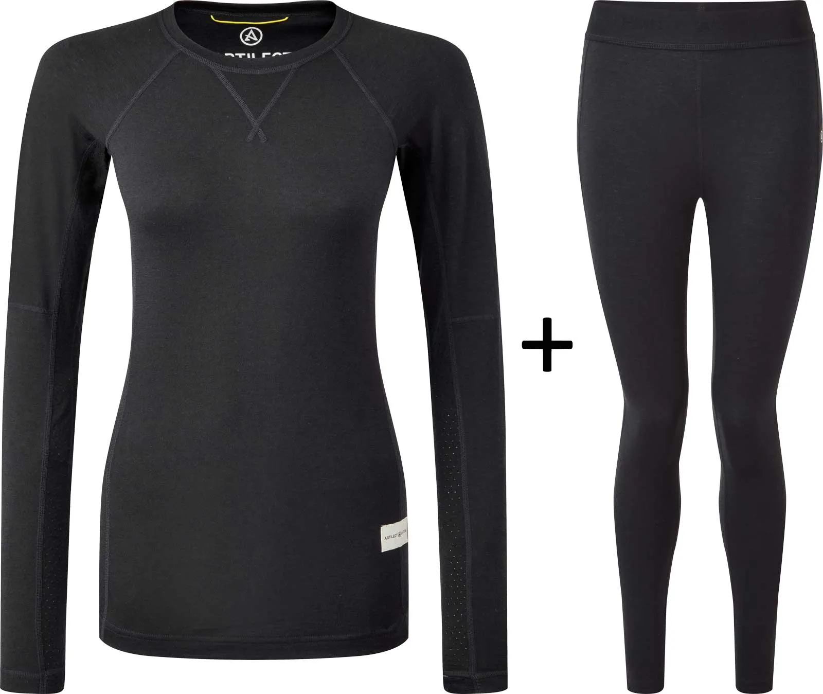 Artilect Women's Flatiron 185 Crew Neck Base Layer COMBO