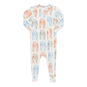 Baby Bamboo Romper - Multi Tiger