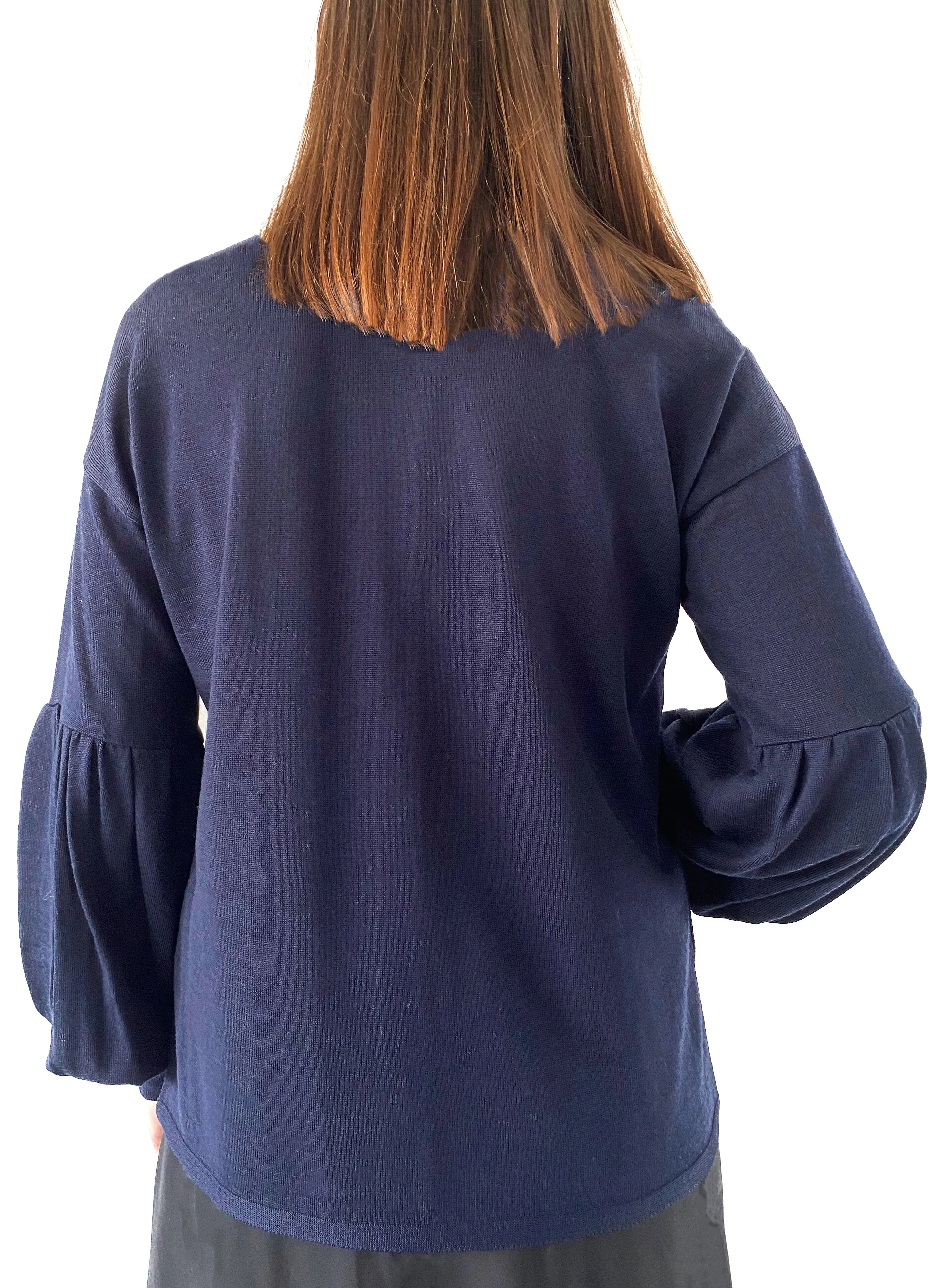 Balloon Sleeve Knit Top (BACK IN STOCK)