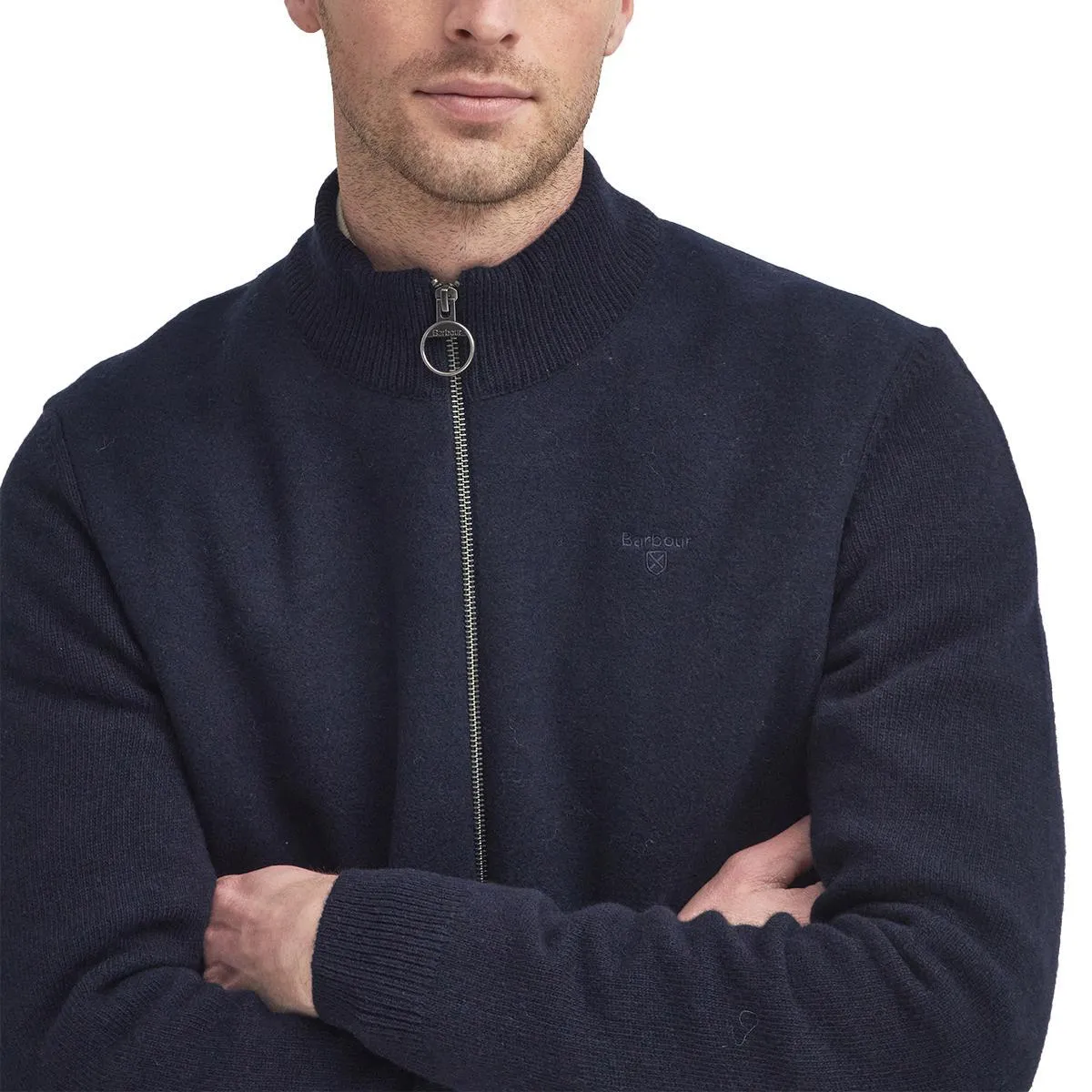 Barbour Men's Balwen Zip Through Knitted Jumper