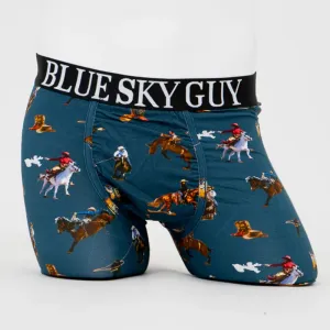 Blue Sky Middle Man Boxer Brief Cowboy