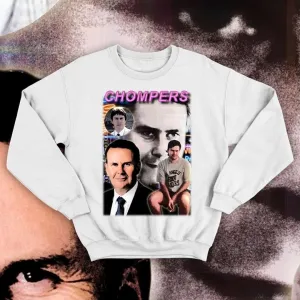 BOOTLEG CHOMPERS - WHITE JUMPER