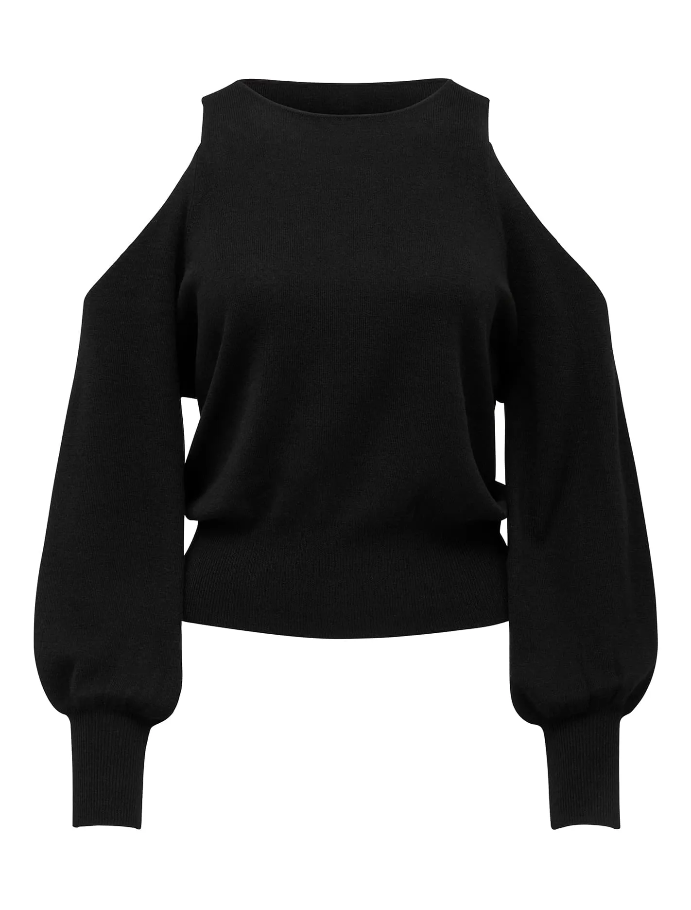 Britton Cold Shoulder Knit Jumper