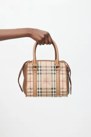 Brown Nova Check Haymarket Dinton Bag