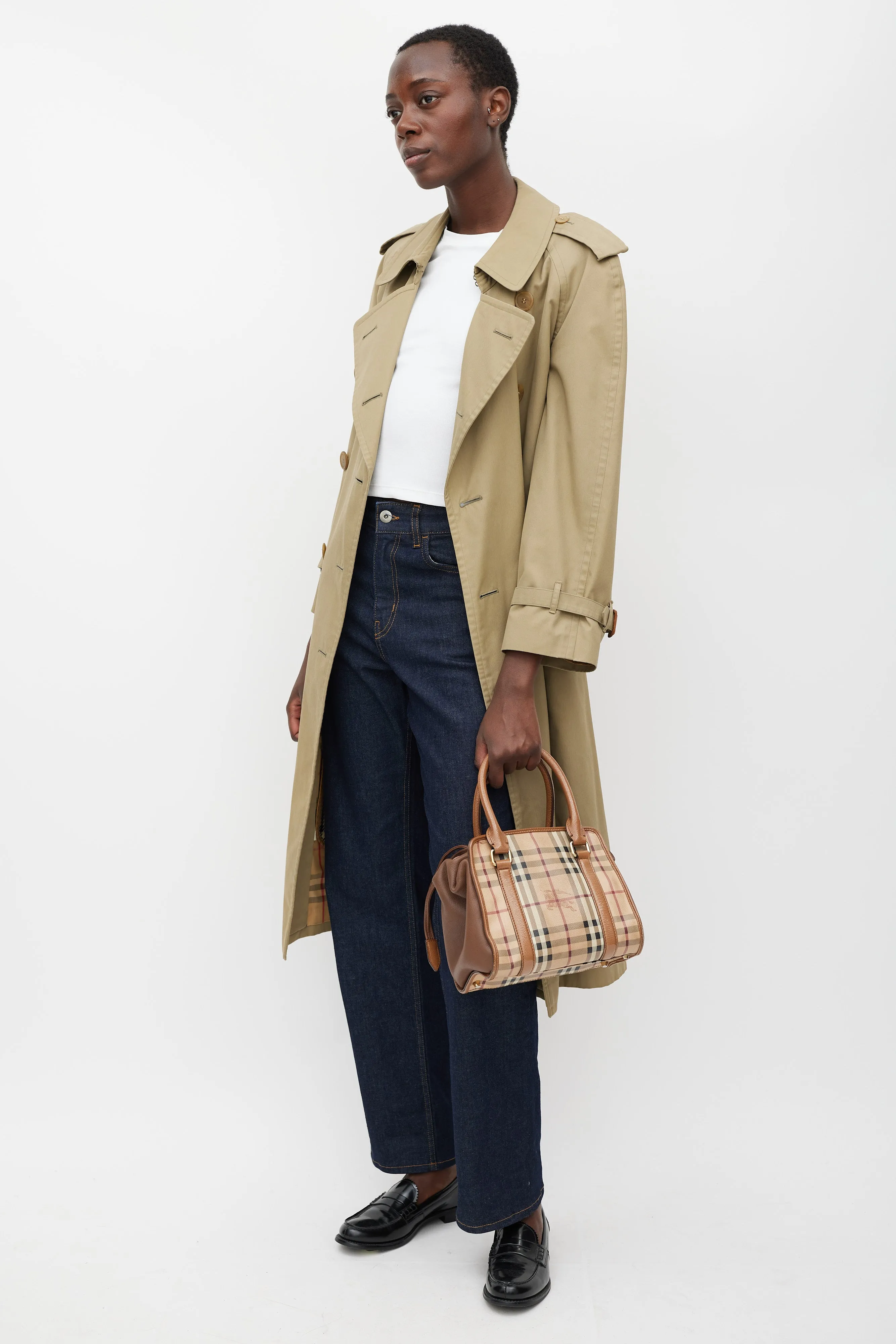 Brown Nova Check Haymarket Dinton Bag