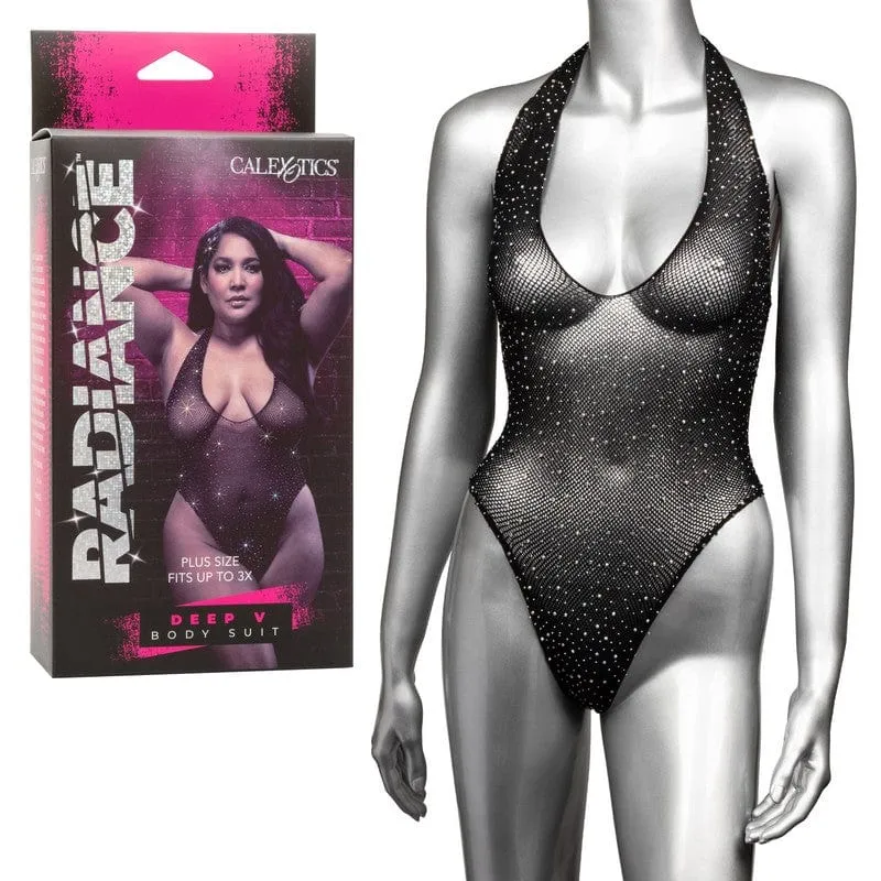 CalExotics Radiance Deep V Body Suit