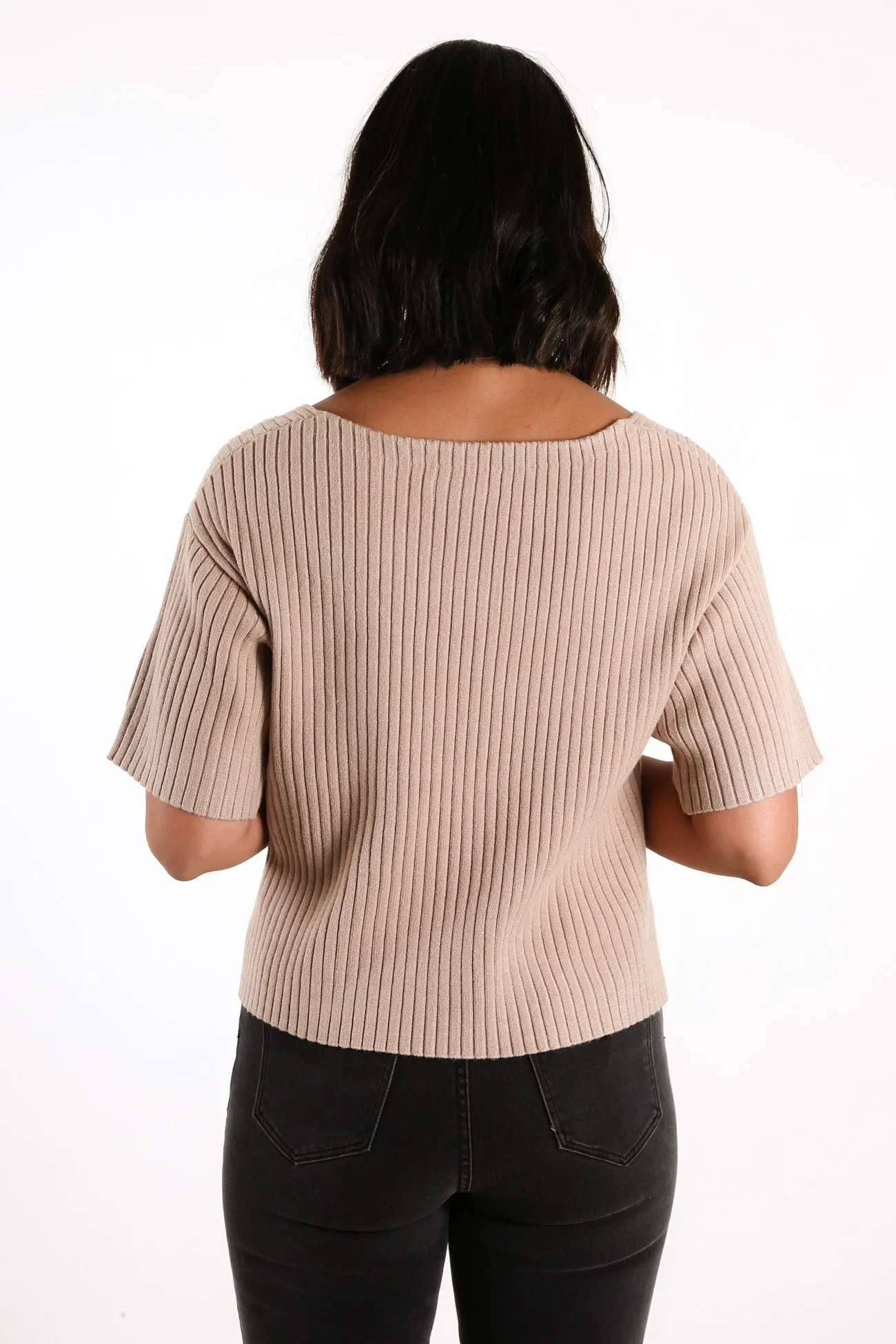 Celia Knit Top Mocha