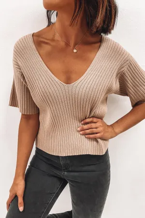 Celia Knit Top Mocha