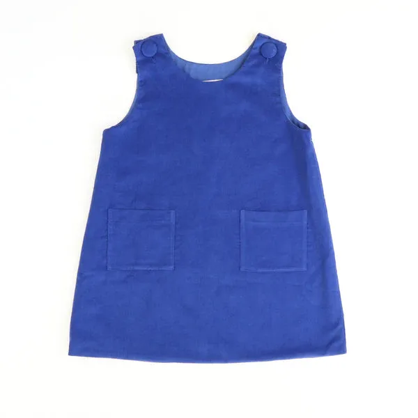 Classic Corduroy Jumper - Royal Blue