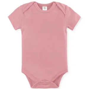 Classic Short Sleeve Bodysuit - Rose