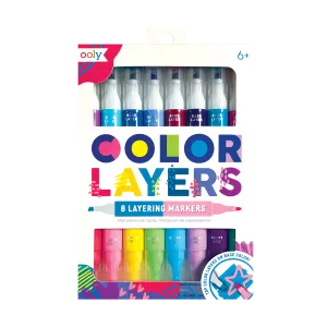 Color Layers Double Ended Layering Markers