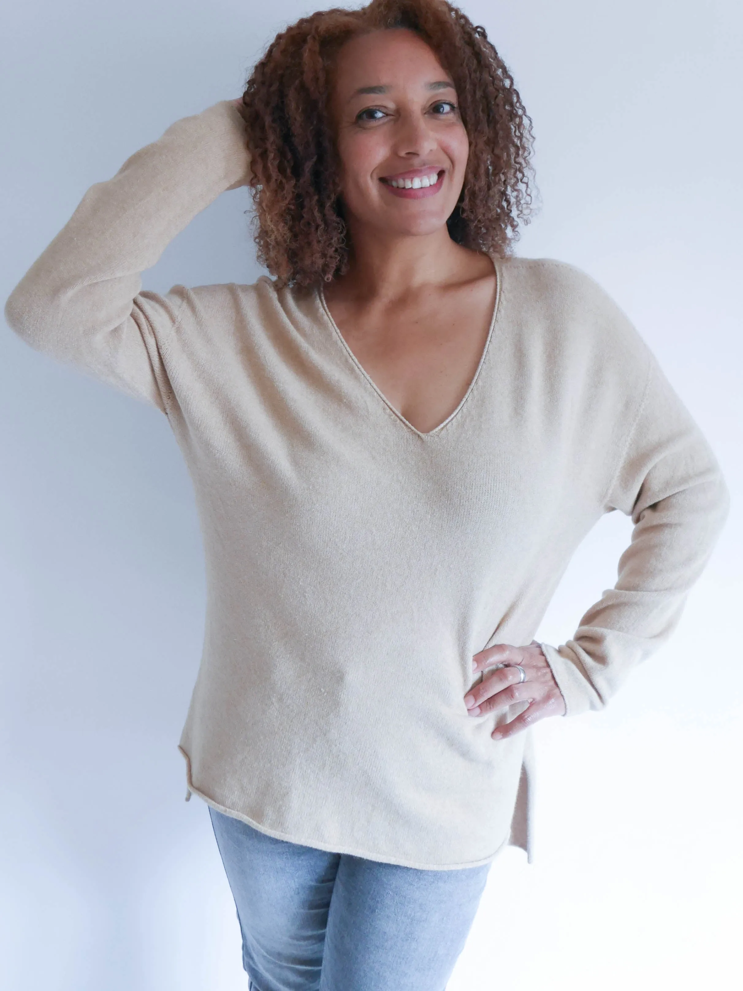 Danielle Knit Camel