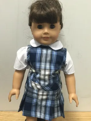 Doll Jumper Set Plaid 76