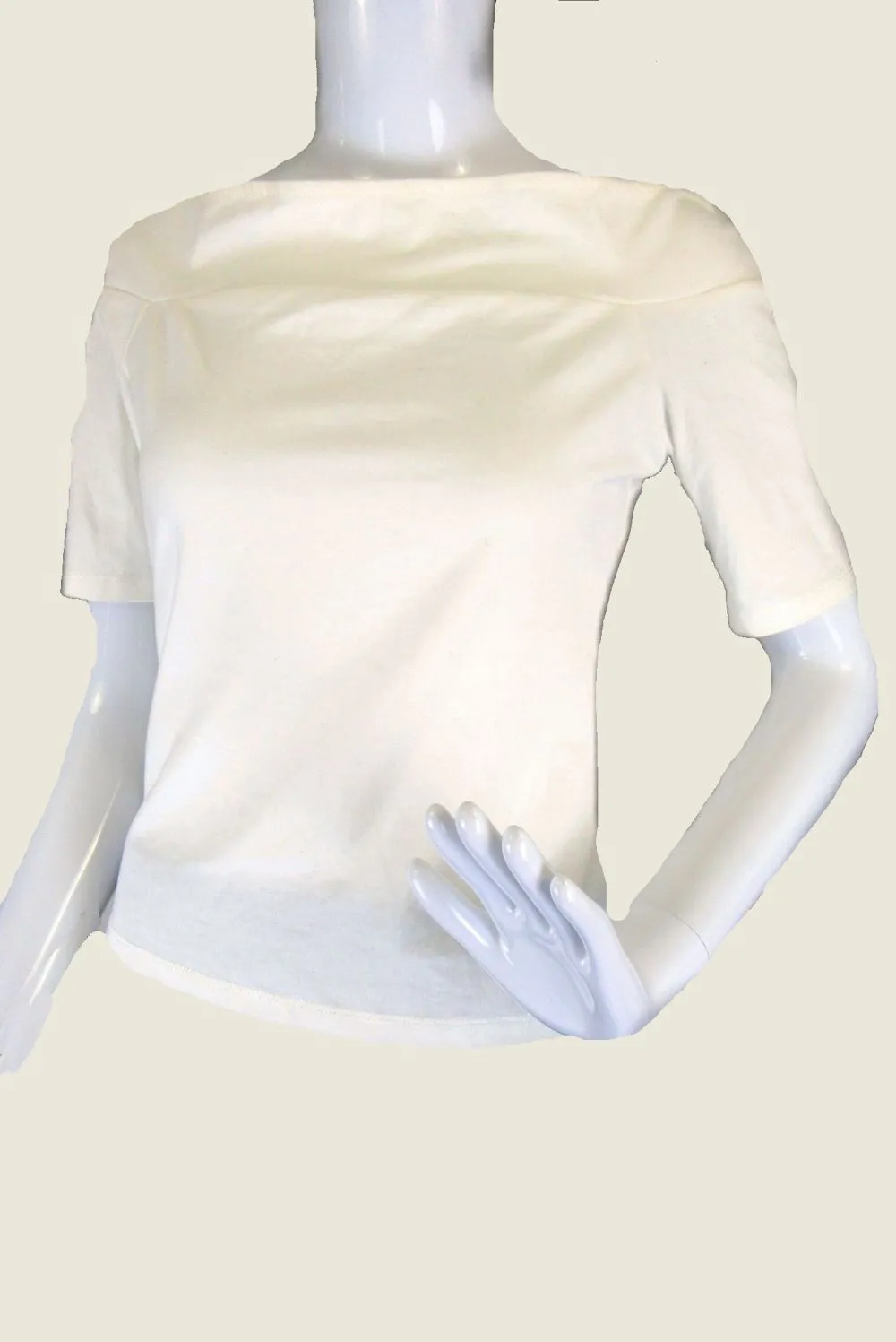 Dotti Size M White Top