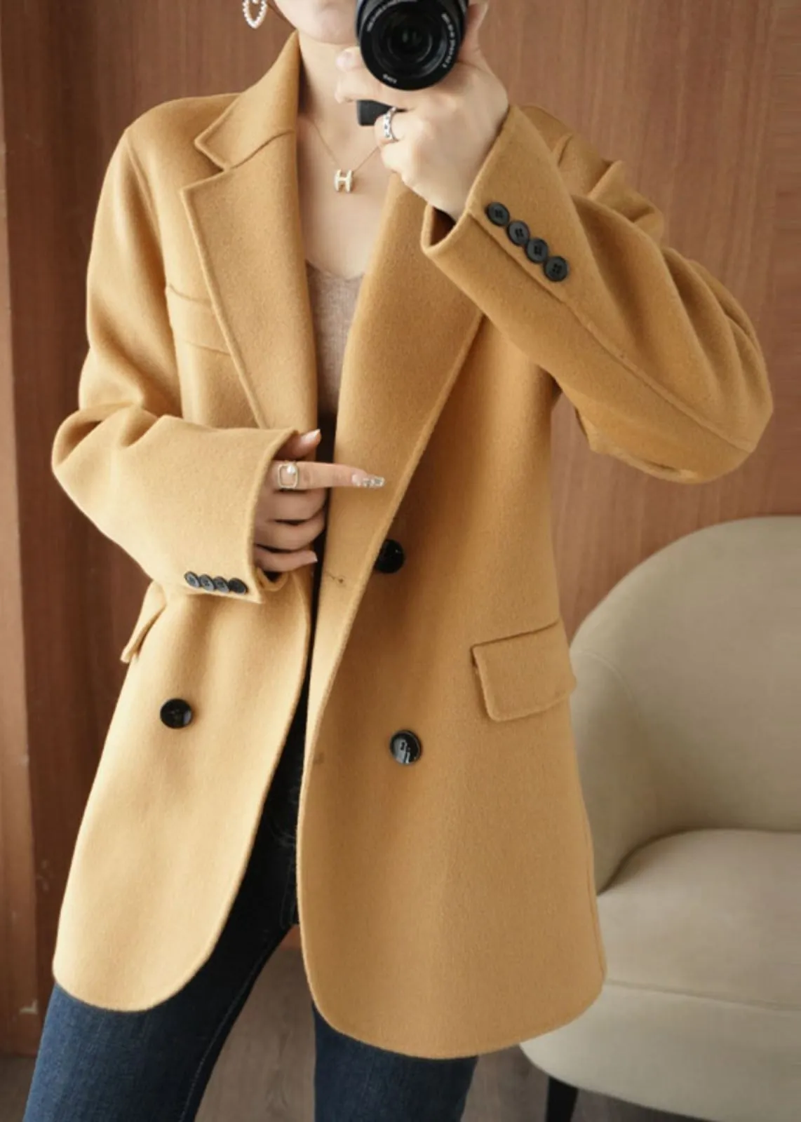 Double Face Australian Wool Blazer