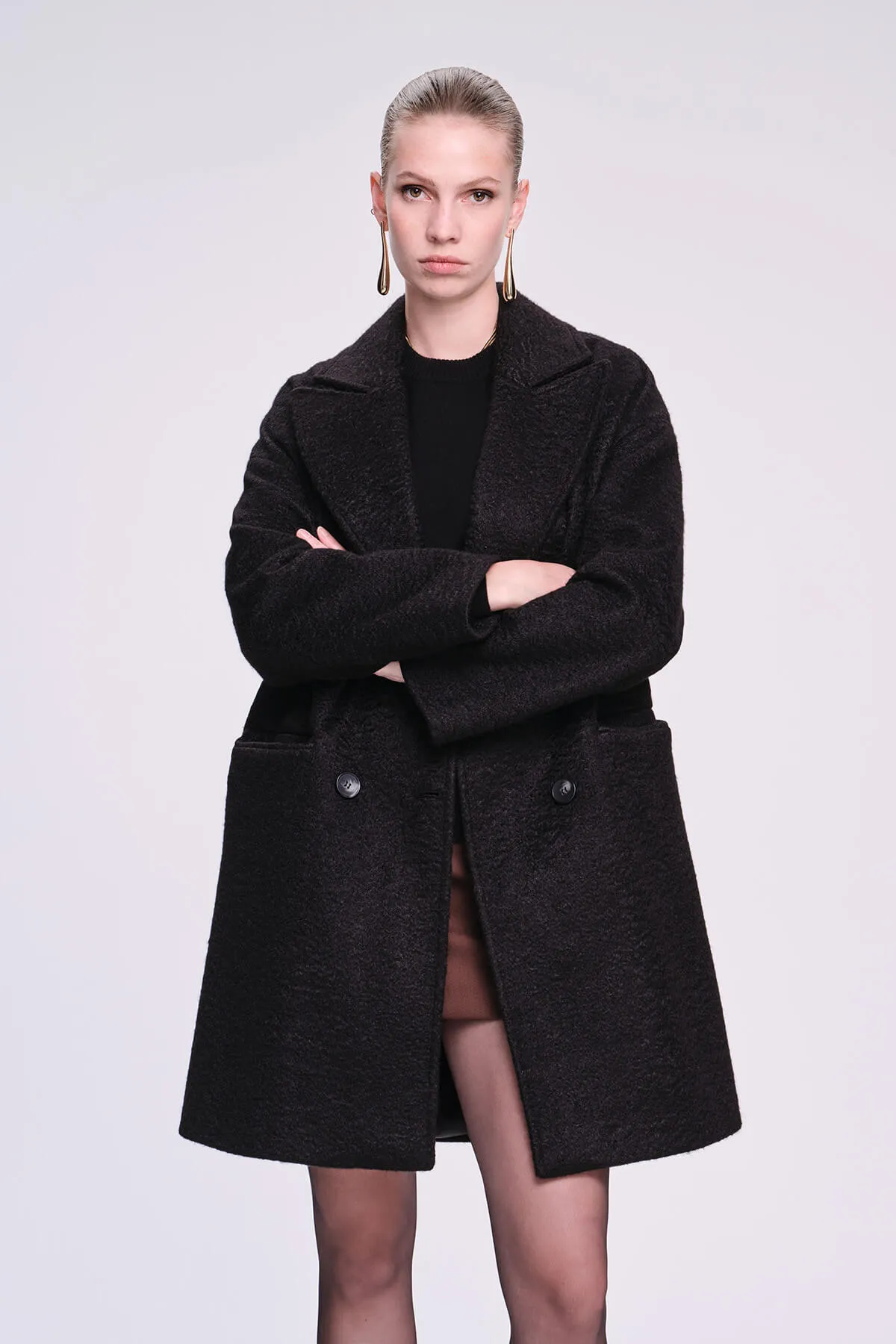 Dynamic Fit Cachet Alice Black Coat