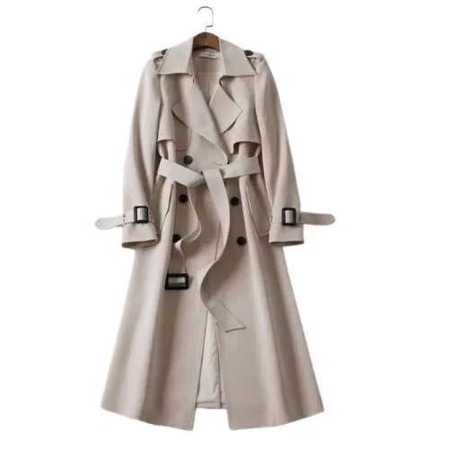 ELSIE™ - DOUBLE BUTTON PLACKET COAT FOR WOMEN