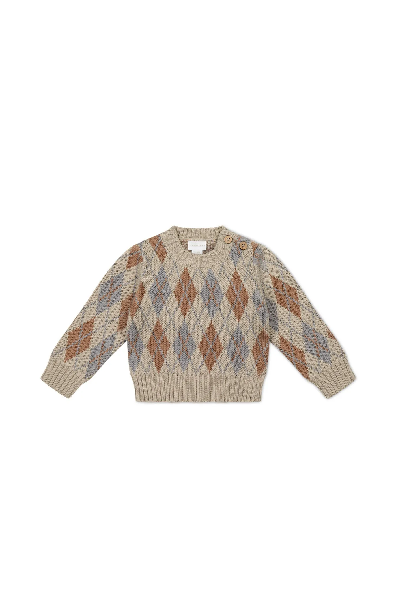 Enzo Jumper - Enzo Jacquard Vintage Taupe