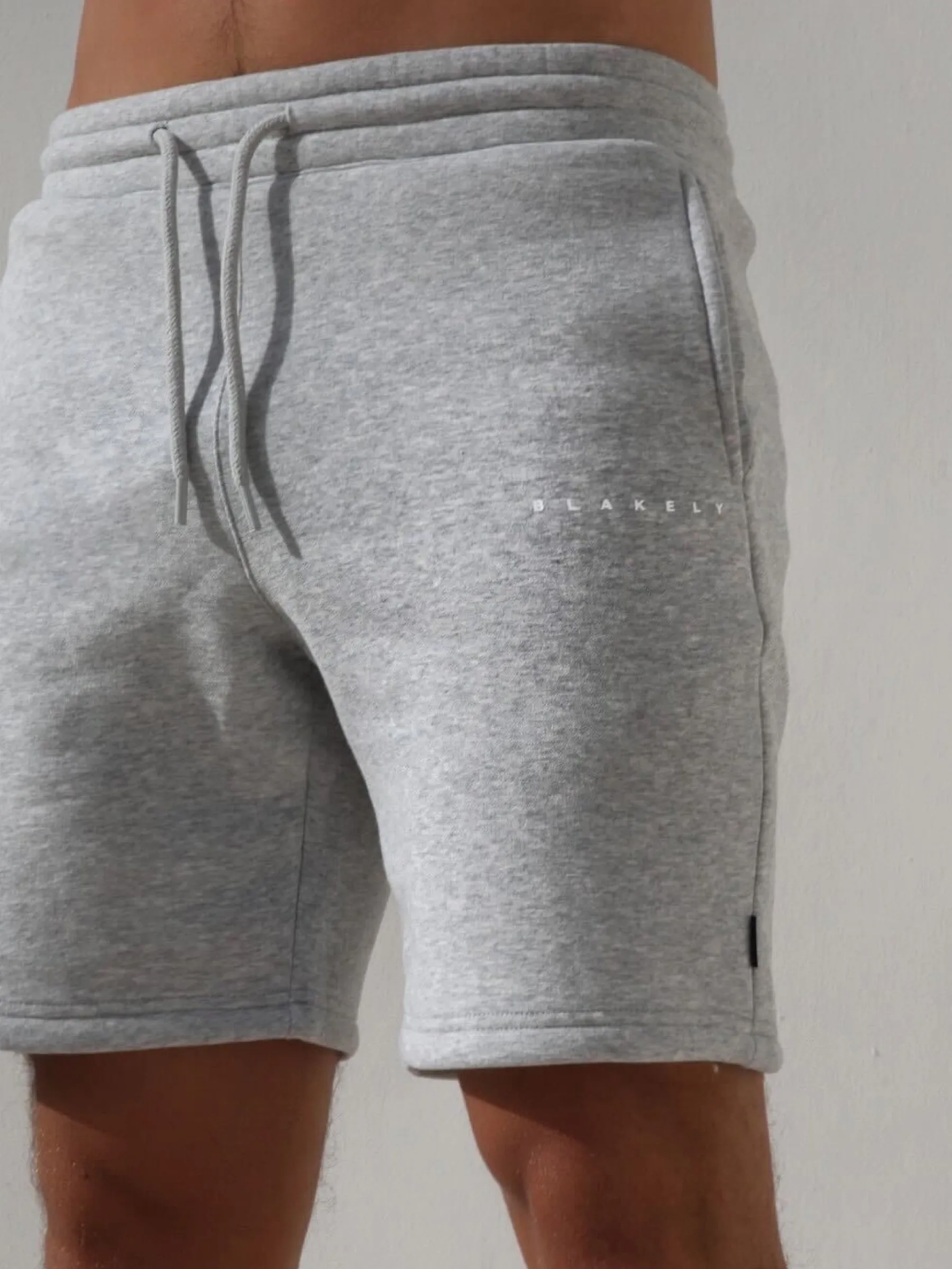 Evolved Jogger Shorts - Marl Grey