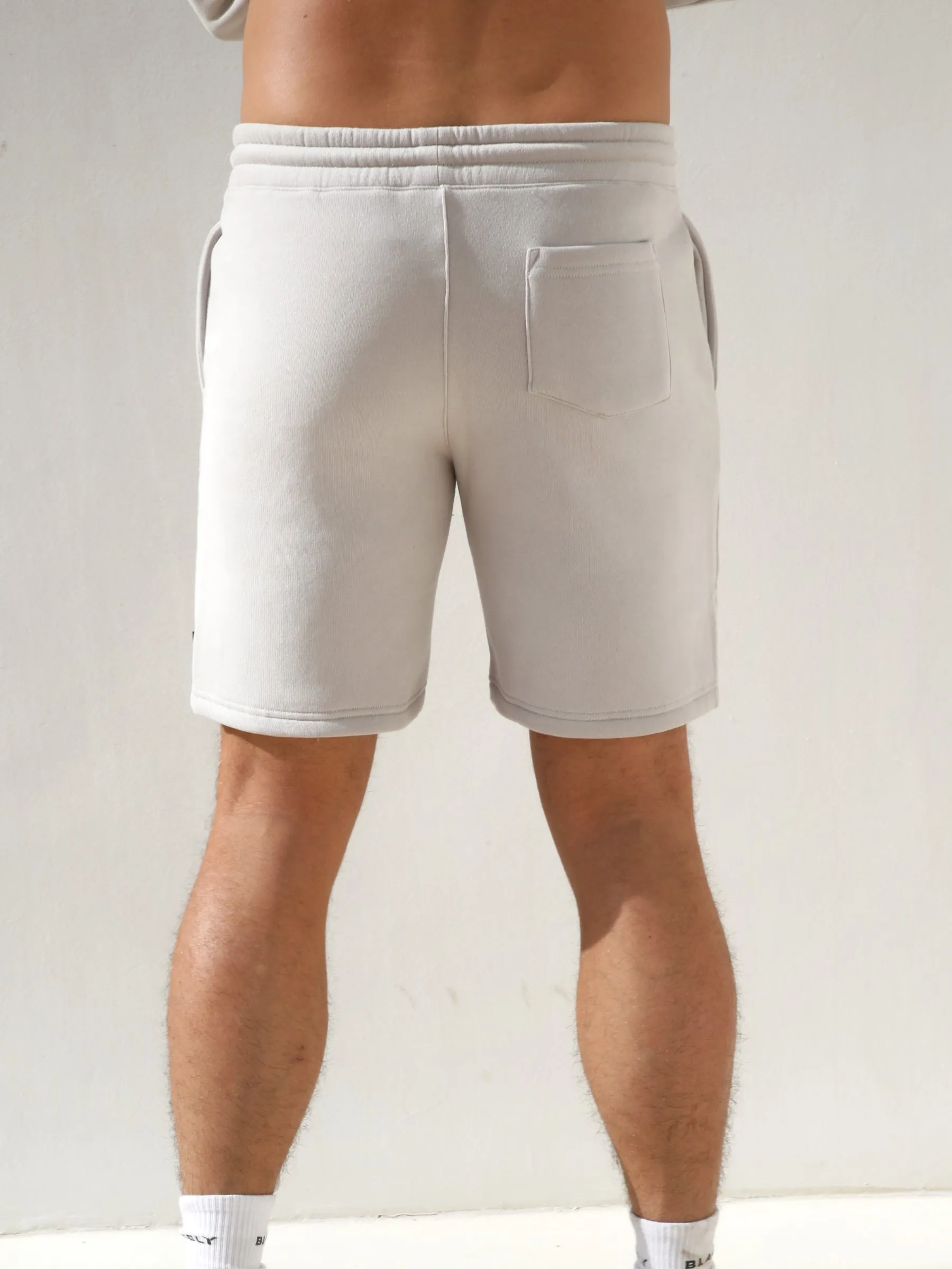 Evolved Jogger Shorts - Stone