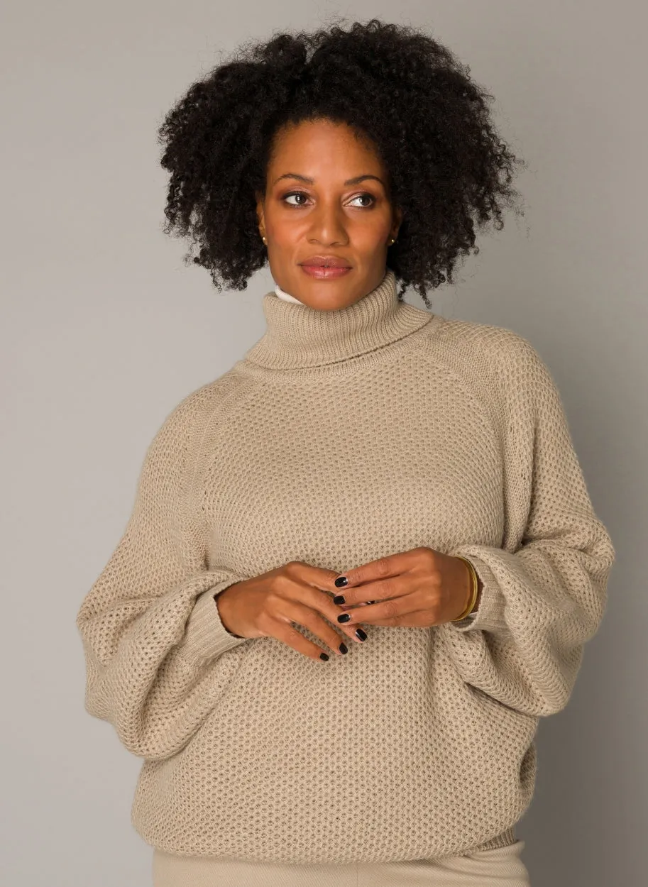 Ewa Light Khaki knitted jumper