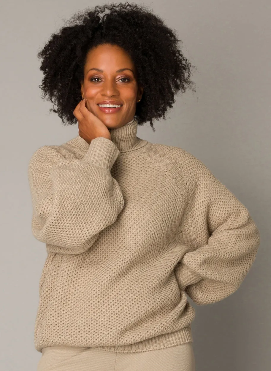 Ewa Light Khaki knitted jumper