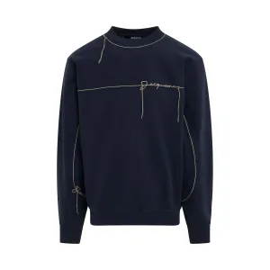 Fio Sweatshirt in Navy