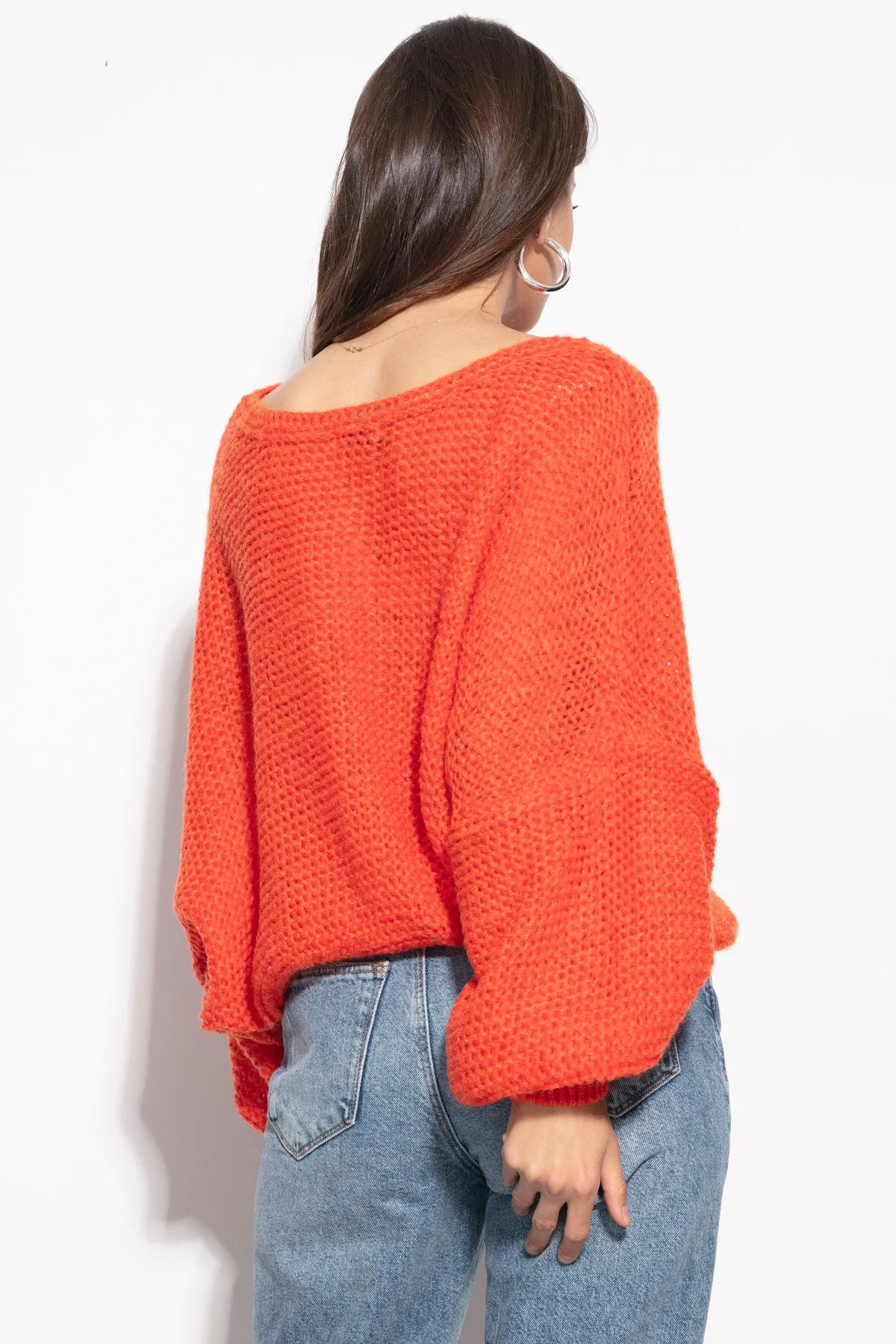 Fobya Female Jumper Enel Orange