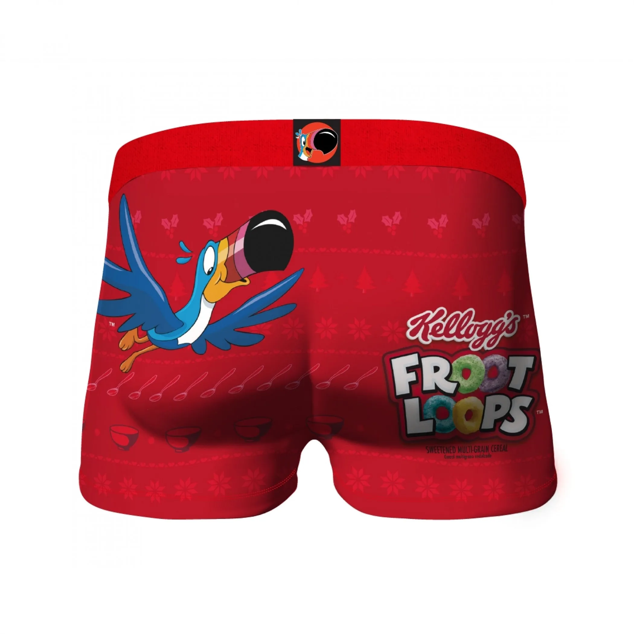 Fruit Loops Toucan Sam Holiday Underwear Boxer Briefs