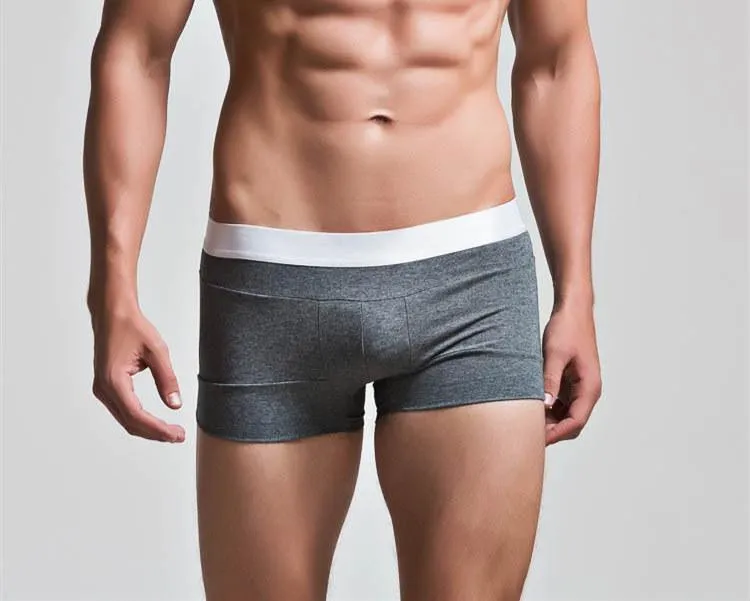 High Quality Cotton Underwear Men Boxer Shorts