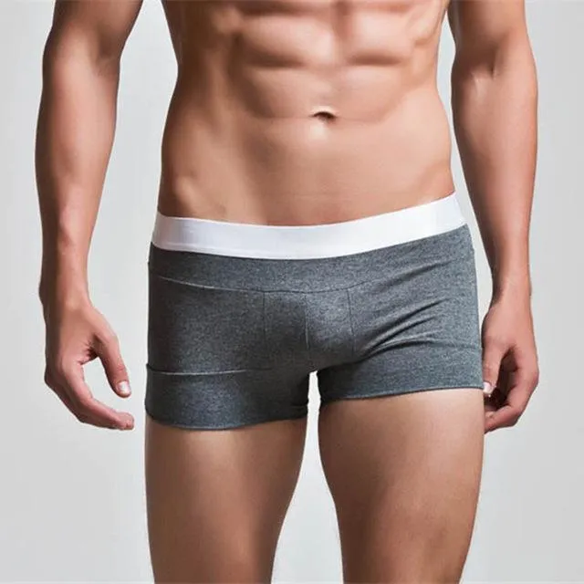 High Quality Cotton Underwear Men Boxer Shorts