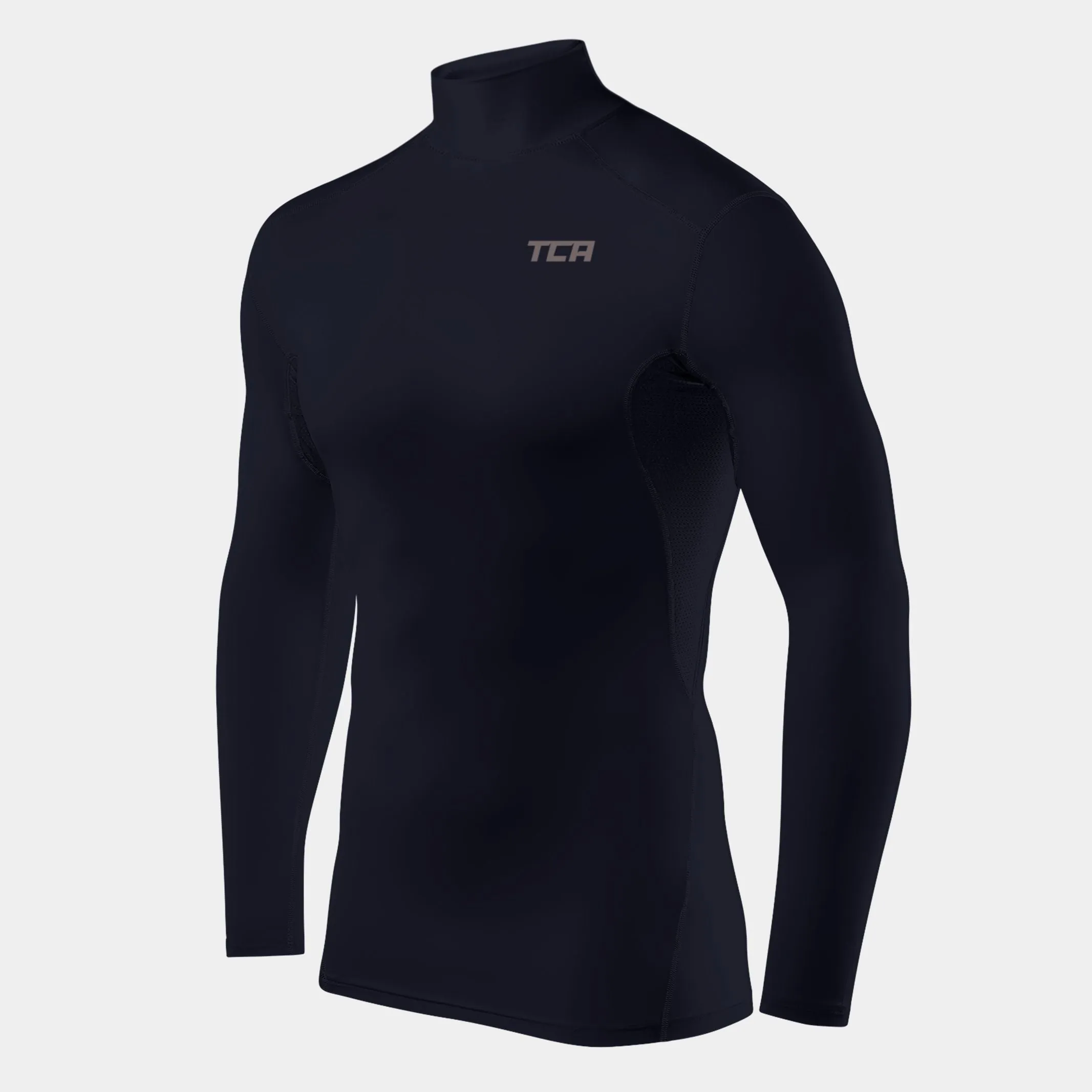 Hyperfusion Compression Base Layer Long Sleeve Mock Neck For Men