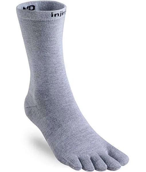 Injinji Liner Base Layer Ultra Thin Crew Grey