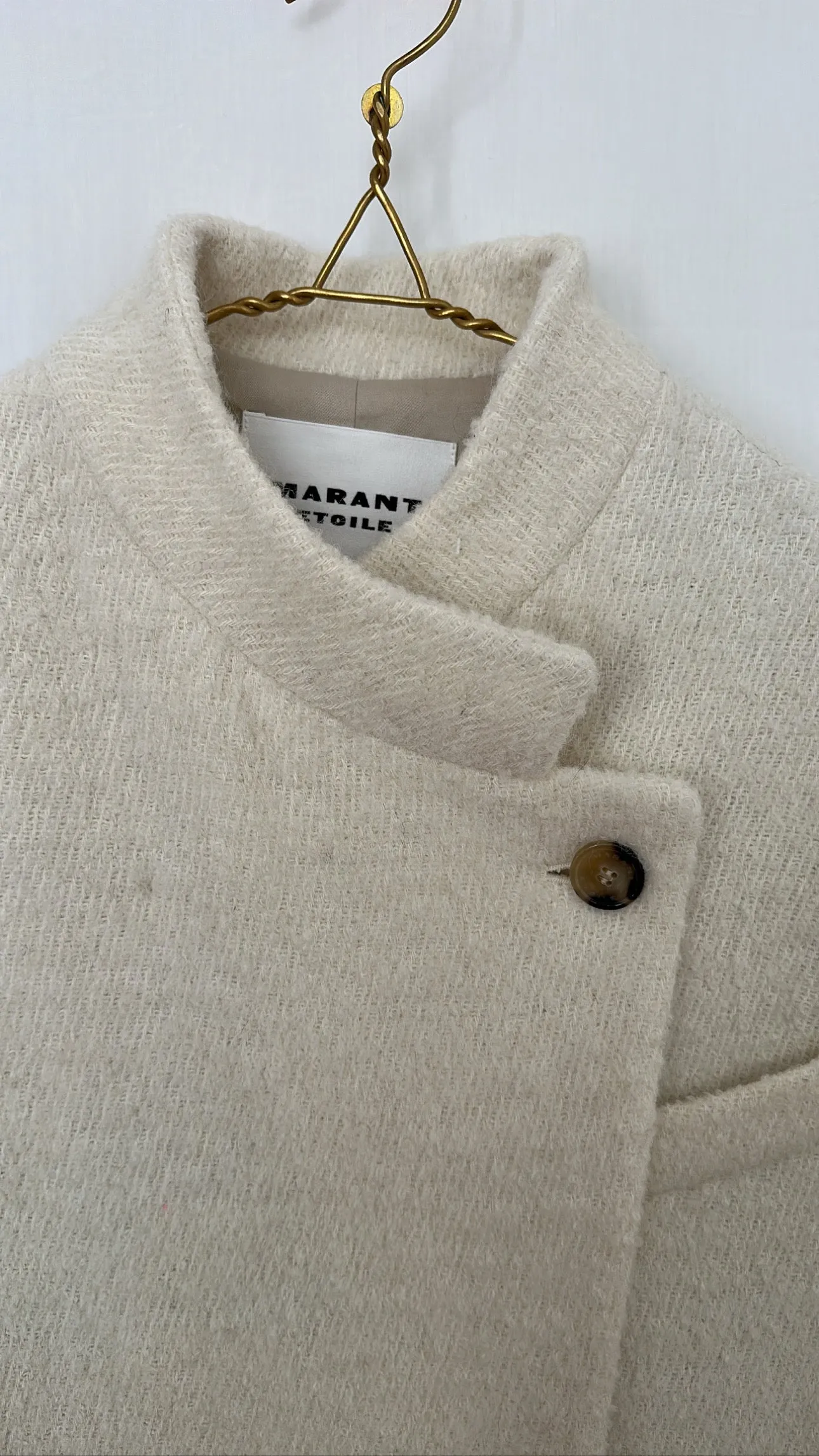 ISABEL MARANT ÈTOILE - Sabine Coat - Ecru