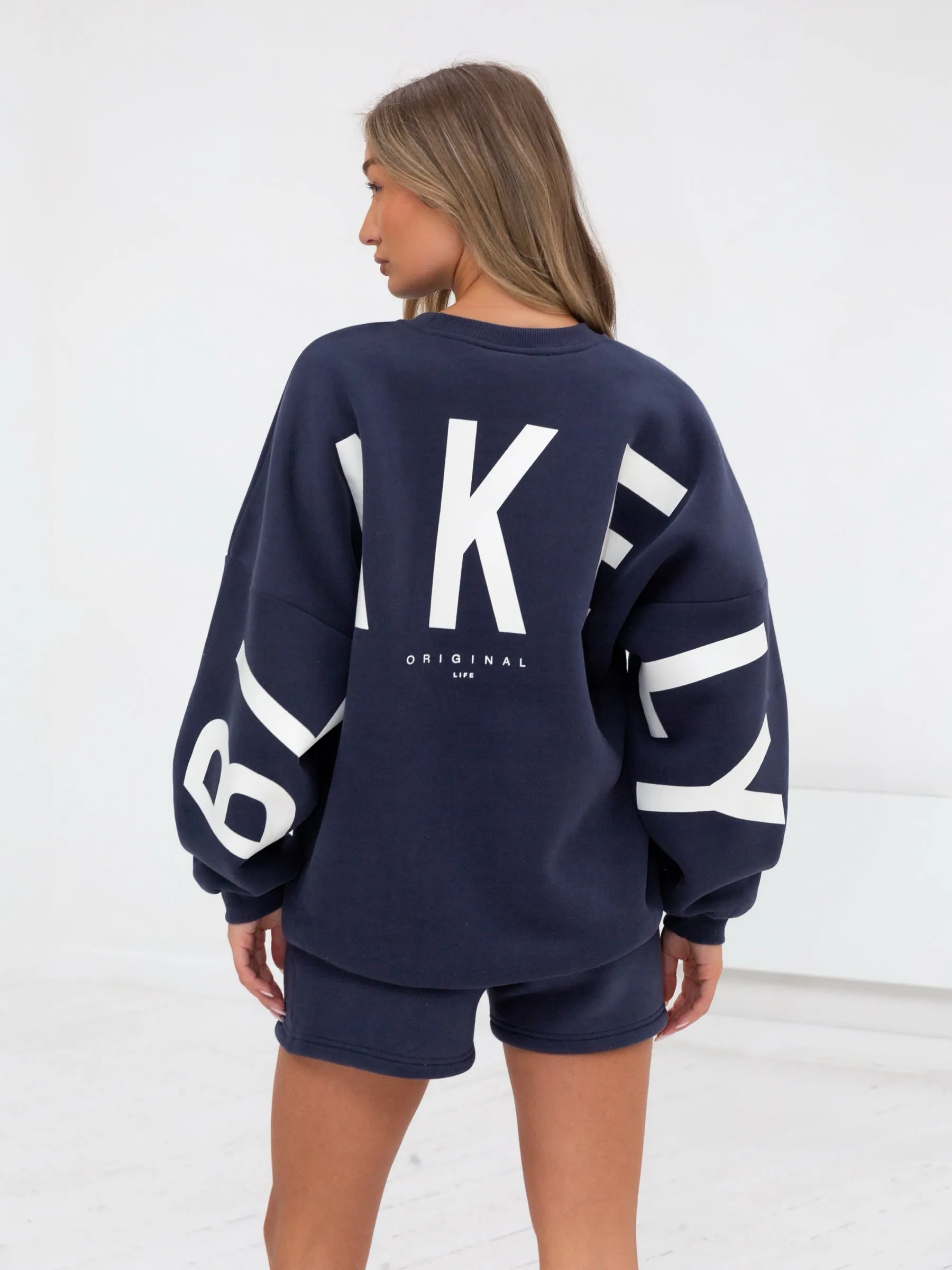 Isabel Oversized Jumper - Classic Navy