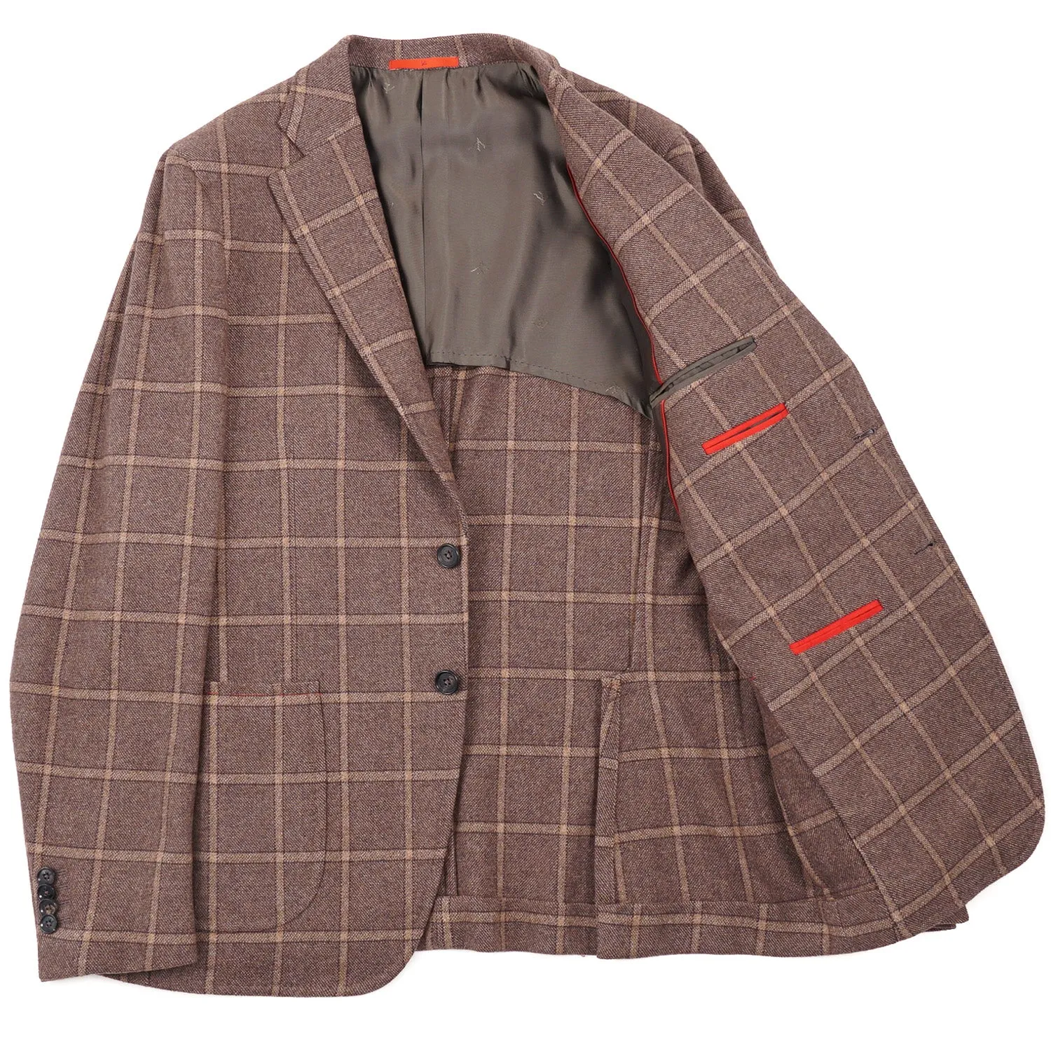 Isaia Slim Wool-Silk-Cashmere Sport Coat