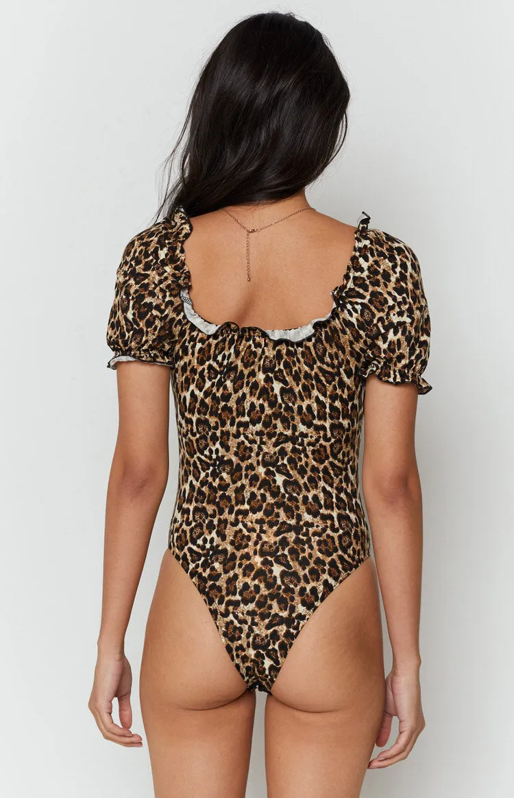 Josefina Bodysuit Leopard