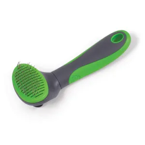 Kazoo Dog Brush Self Cleaning Slicker