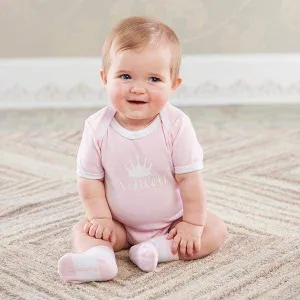 Little Princess Bodysuit and Socks (Personalization Available)