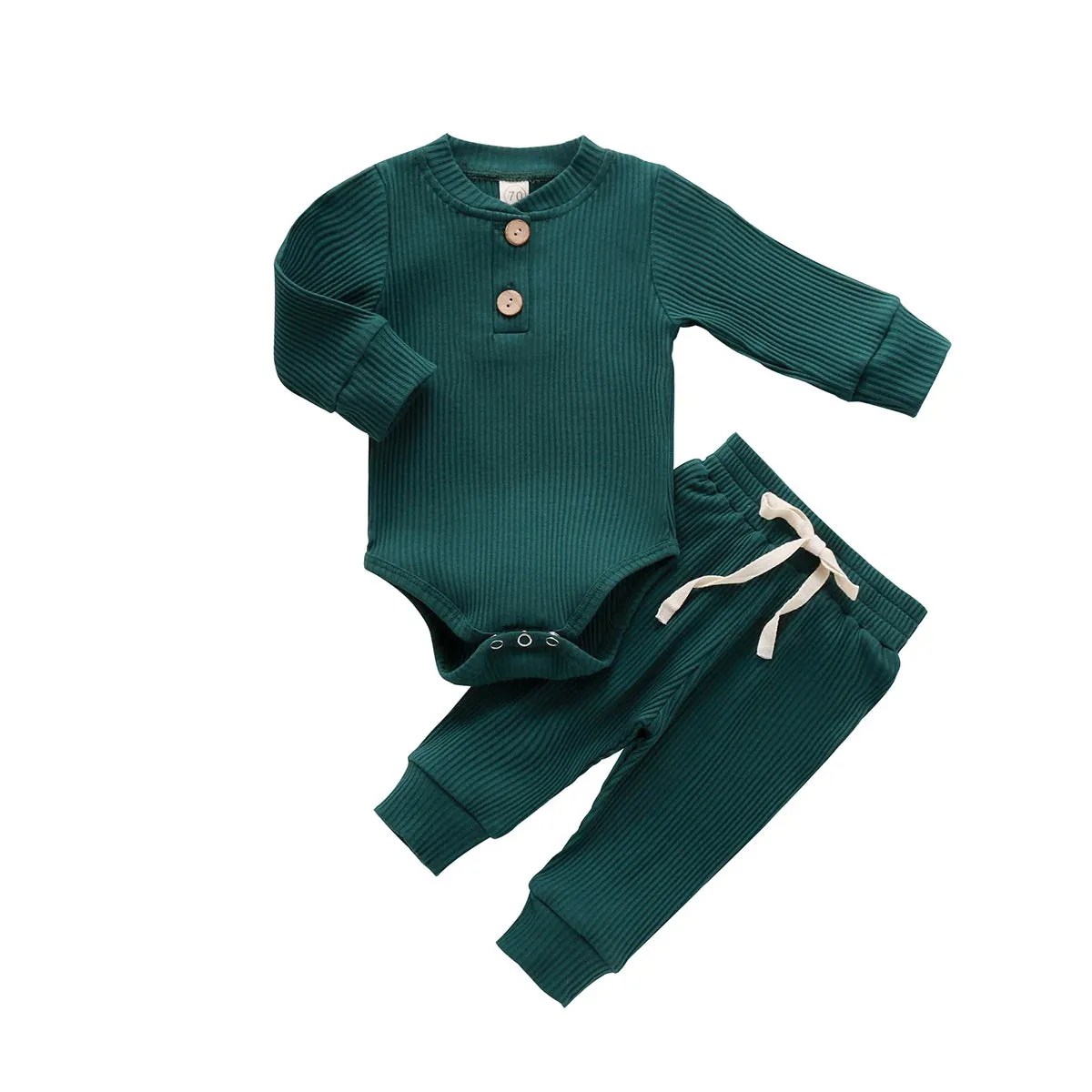 Long Sleeve Bodysuits with Pants Set