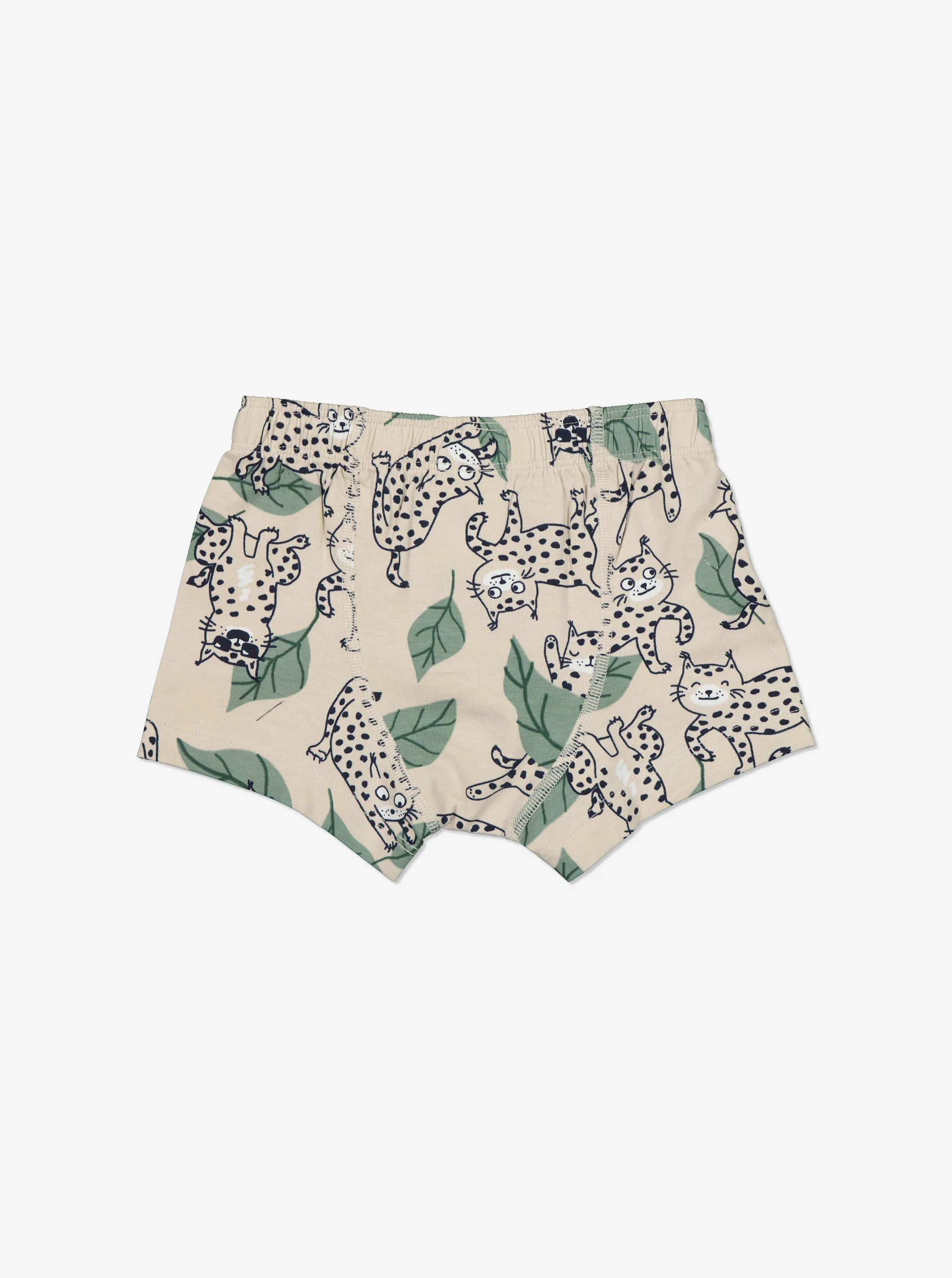 Lynx Print Boys Boxers