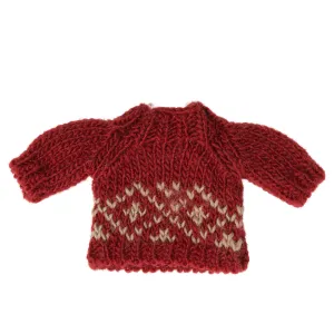 Maileg Mum Mouse Clothes - Red Jumper