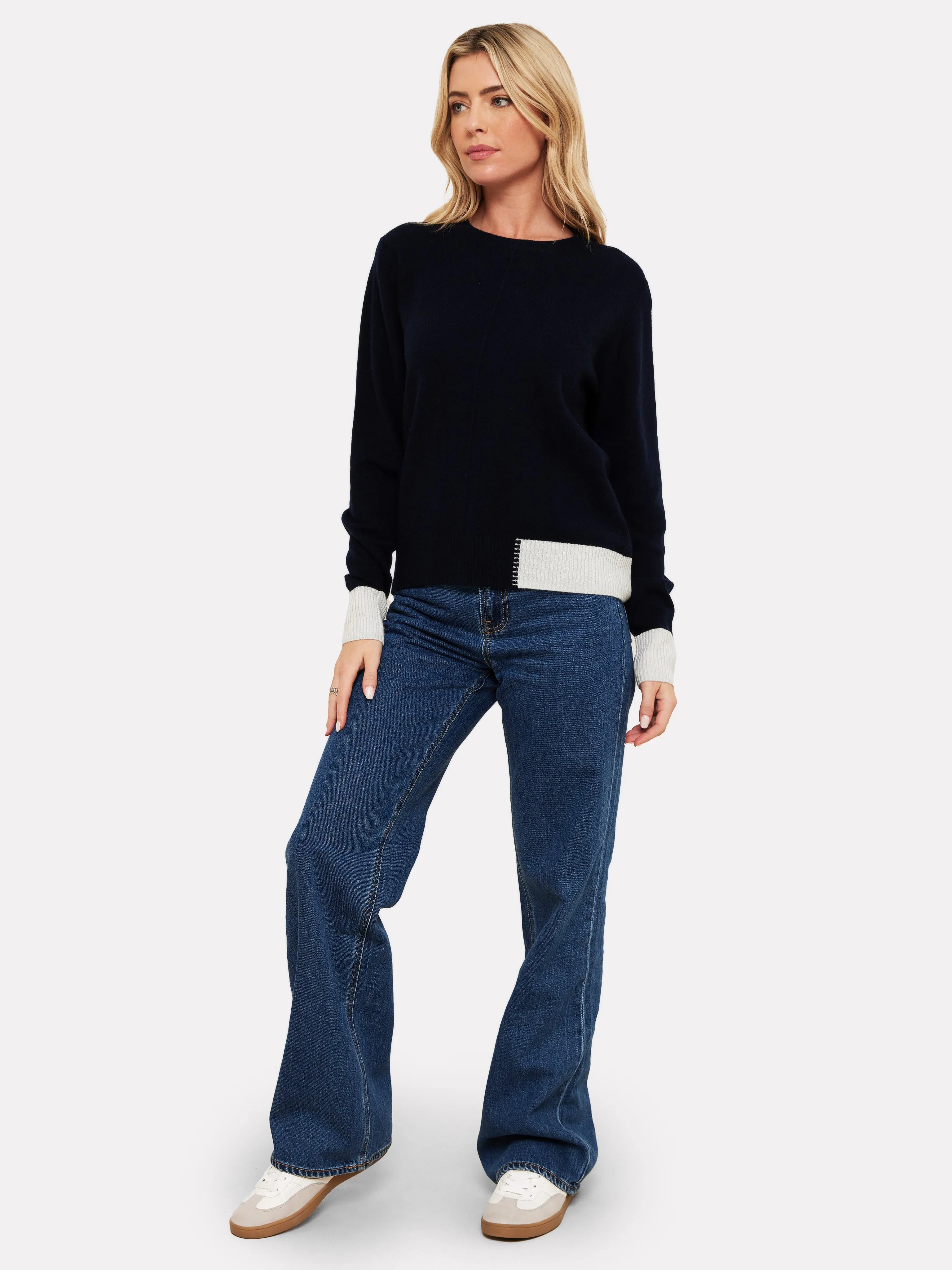 Maya Pop Cashmere Round Neck