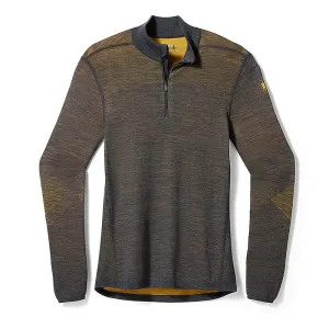 Men's Intraknit™ Thermal Merino Base Layer 1/4 Zip (M37 - Charcoal-Honey Gold)